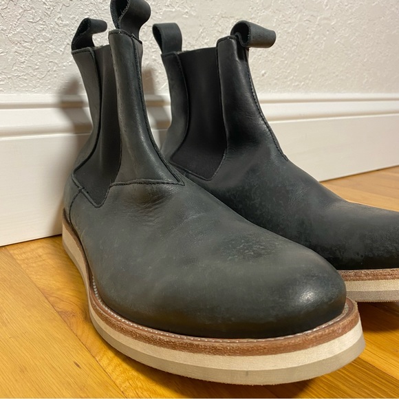 All Saints Men's Chelsea Boot size 44 Dark Blue - Picture 7 of 8